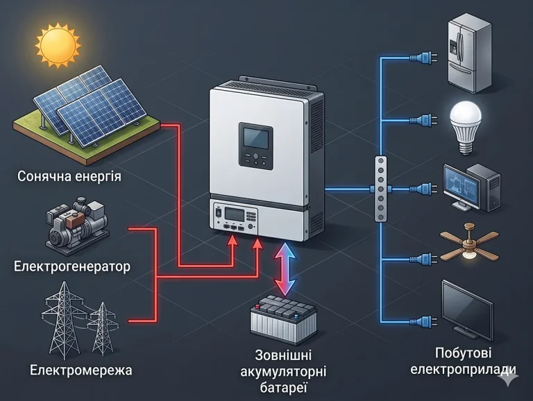 Резервне живлення для дому: надійний захист від блекаутів